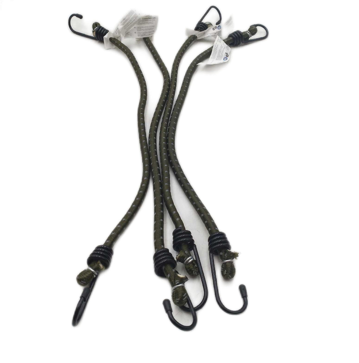 Heldenwerk 10er Set Expander Set Elastisch mit Haken Geprueft in 30 45 75 100 cm