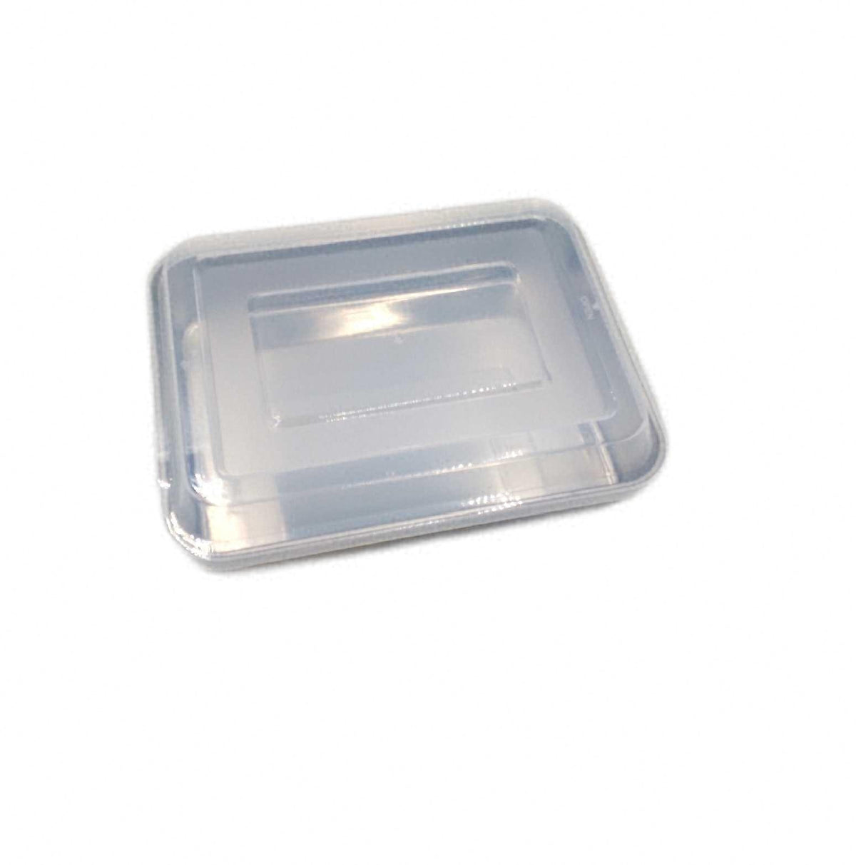 Herogo henform Tief Backblech mit Deckel 238 x 180 x 50 mm Edelstahl rechteckig