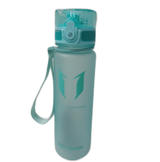 Super Sparrow Trinkflasche Tritan Wasserflasche 500ml BPA frei leicht sport Outdoor Uni Fitness