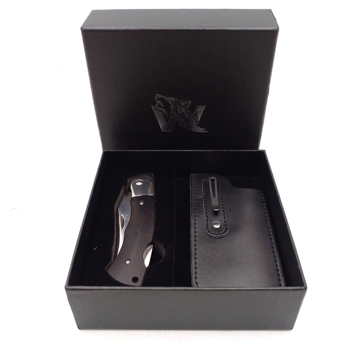 Odenwolf Klappmesser Messer Virum Zweihand Elegantes Sammlerstück für Gentle