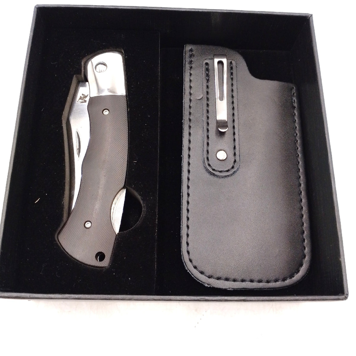 Odenwolf Klappmesser Messer Virum Zweihand Elegantes Sammlerstück für Gentle