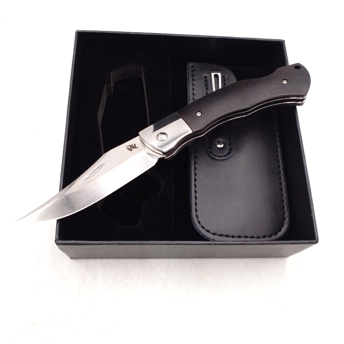 Odenwolf Klappmesser Messer Virum Zweihand Elegantes Sammlerstück für Gentle