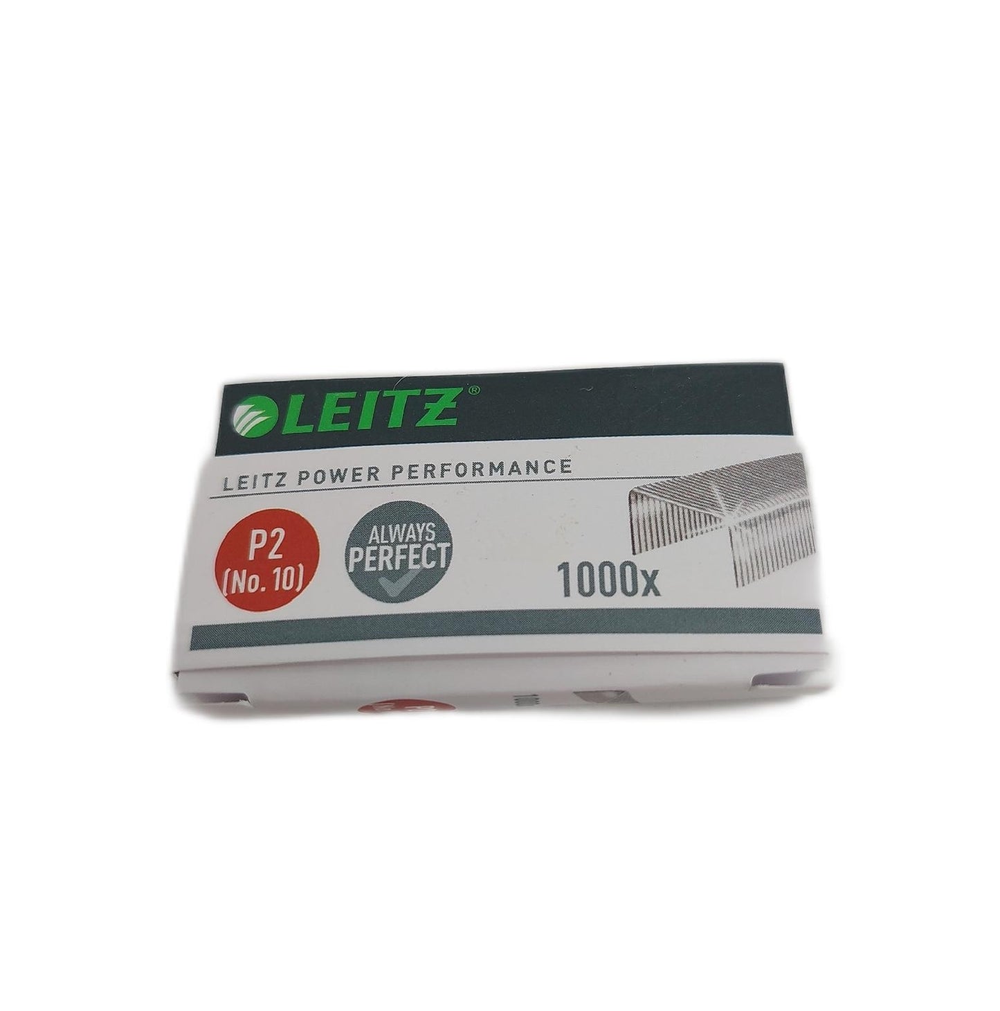 Leitz Heftgerät Bürobedarf Mini Tacker Basic leistungsstark für 10 Blatt Metall