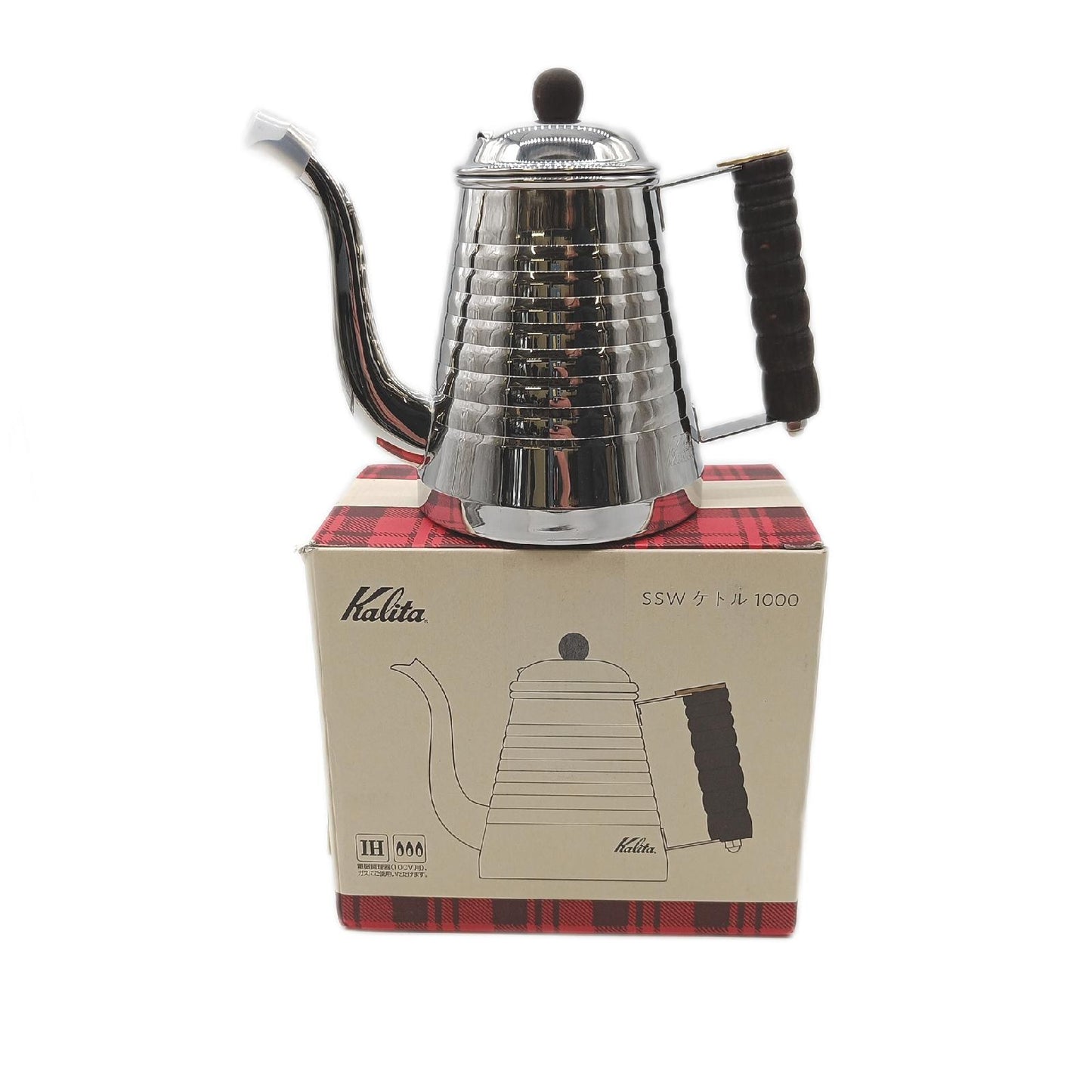 Kalita 52073 Wave Tropfkessel 1 l Edelstahl 1000 mm silberfarben Tabletop