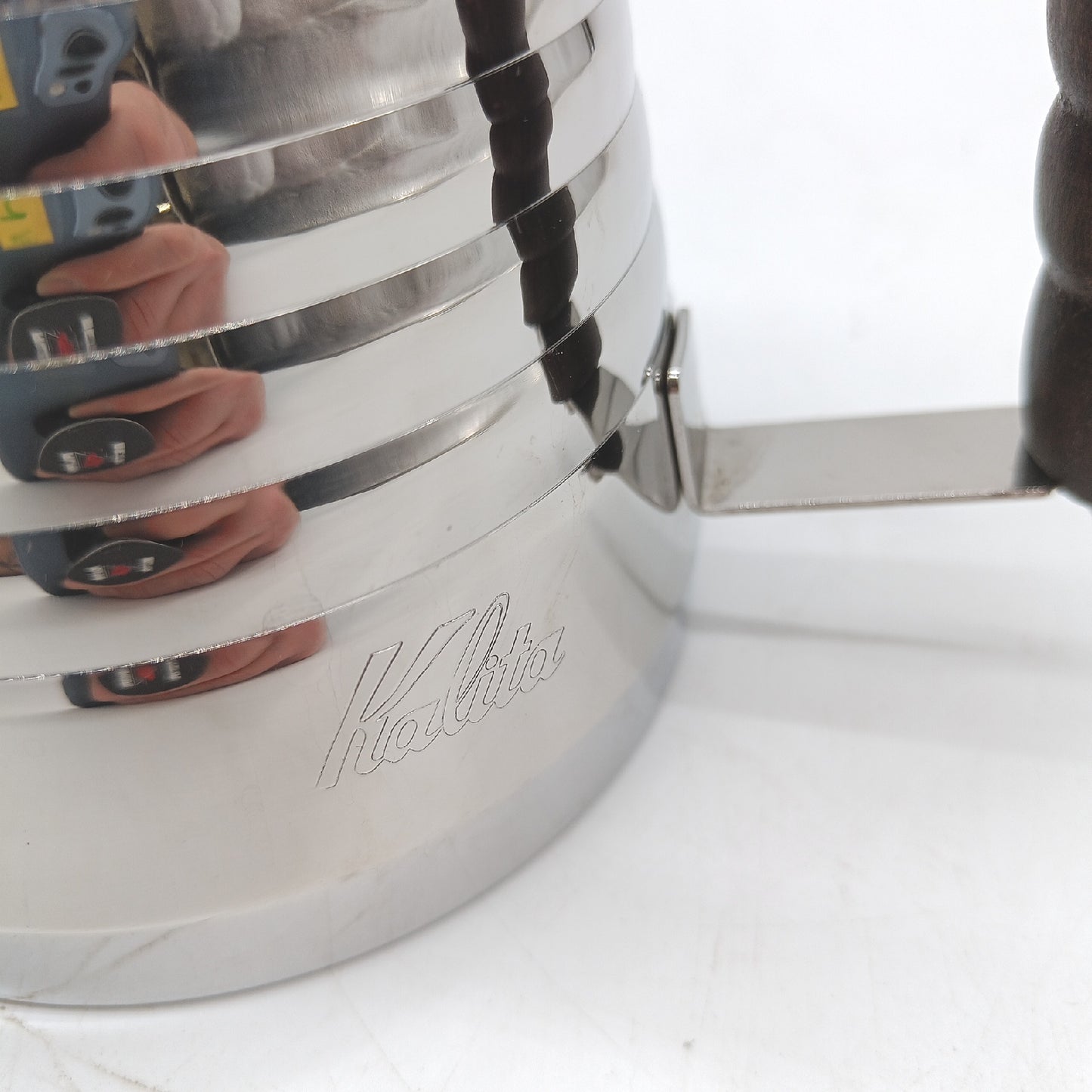 Kalita 52073 Wave Tropfkessel 1 l Edelstahl 1000 mm silberfarben Tabletop