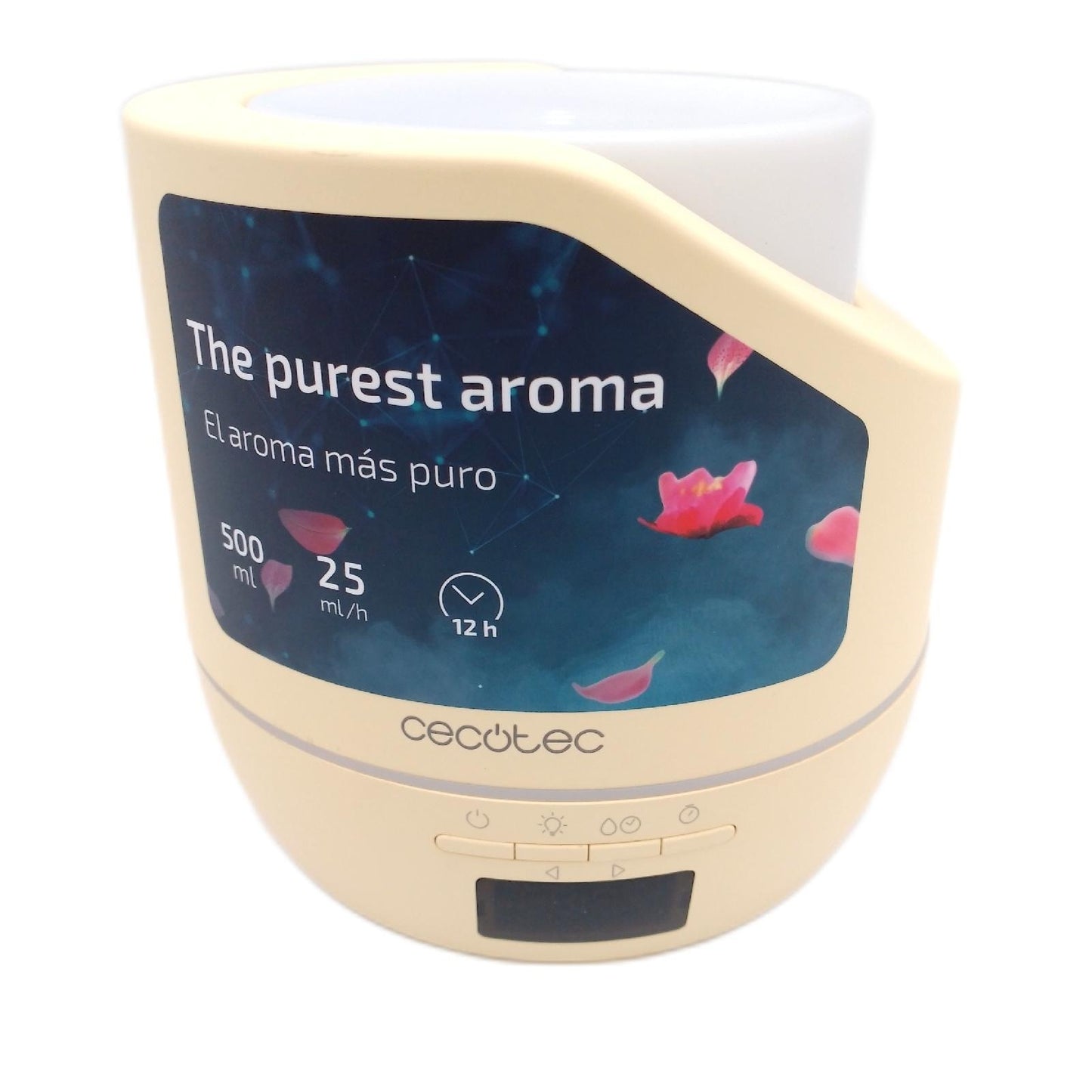 Cecotec PureAroma 500 Smart SunLight Aroma-Diffusor. 500 ml Fassungsvermögen. Display.