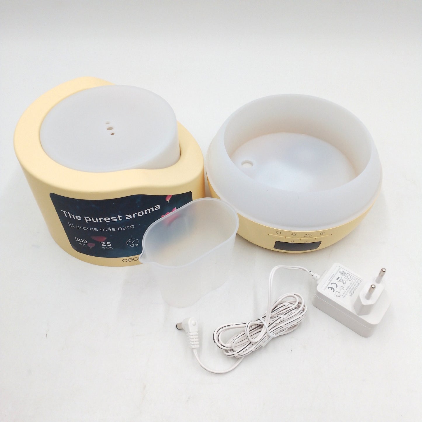 Cecotec PureAroma 500 Smart SunLight Aroma-Diffusor. 500 ml Fassungsvermögen. Display.