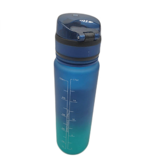 Vikaster Sport Trinkflasche 500ml BPA frei Auslaufsicher Kohlensäure Geeignet Fahrrad Fitness Schule Outdoor