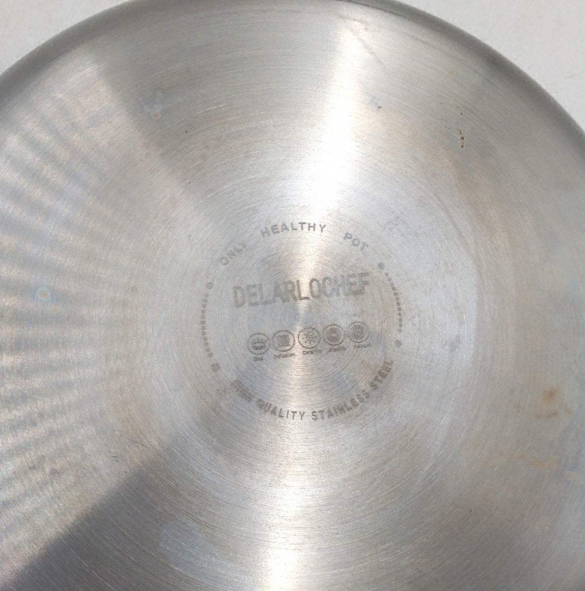 Edelstahl Pfanne Bratpfanne 28 cm 3 Schicht für alle Herdarten ungiftig langlebig robust