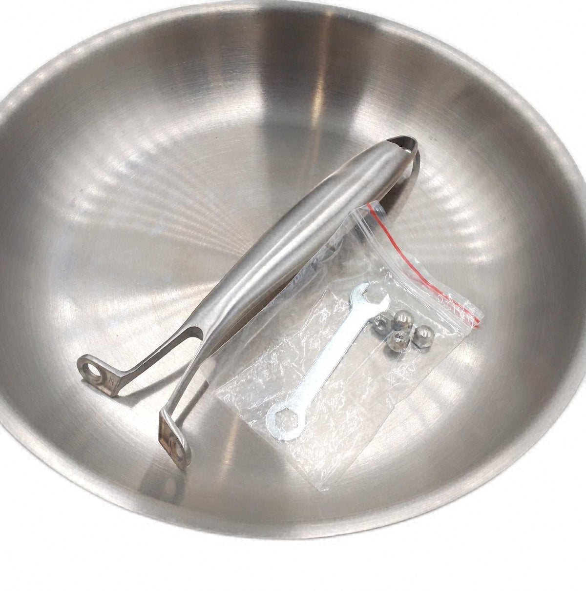 Edelstahl Pfanne Bratpfanne 28 cm 3 Schicht für alle Herdarten ungiftig langlebig robust