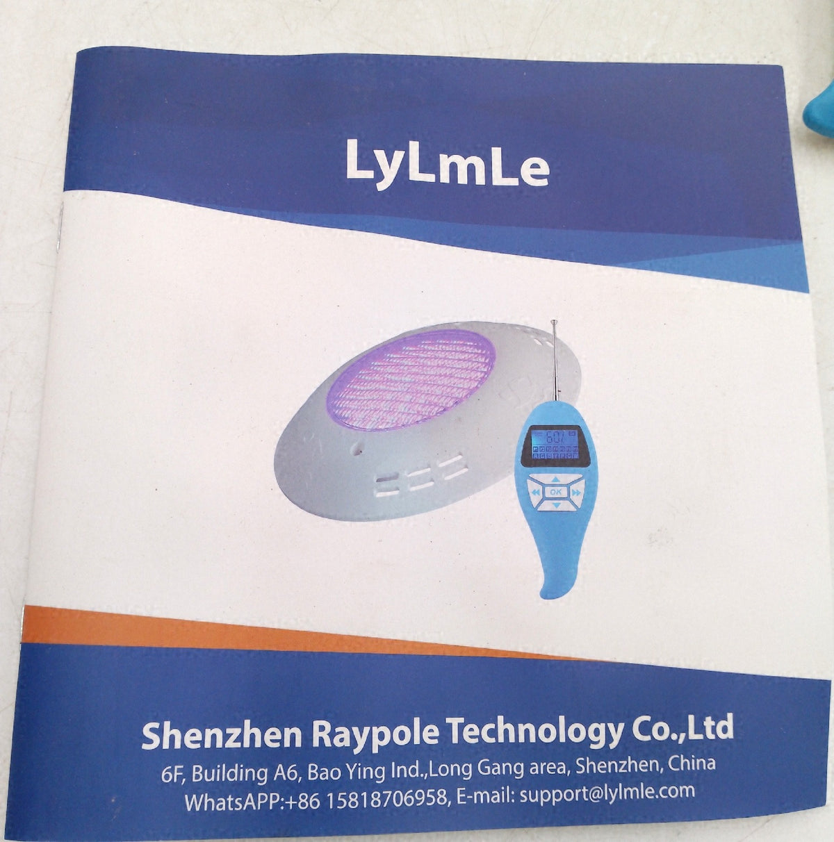 LyLmLe LED Poolbeleuchtung PAR56 20W Poolscheinwerfer RGB Farbwechsel Dimmbar