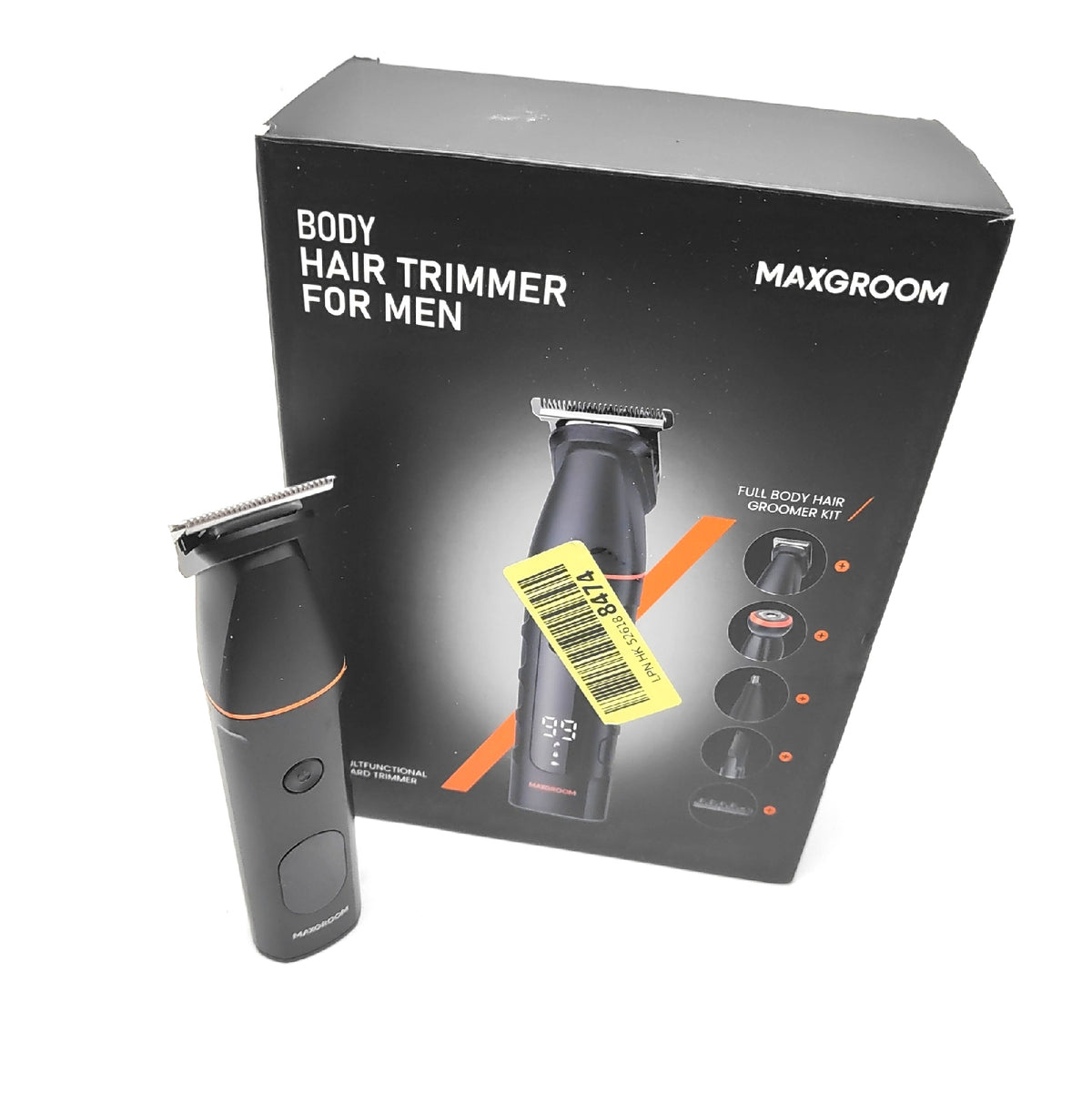 MAXGROOM Herren Körperrasierer Körperpflege MAXGROOM 5 in 1 Multifunktional