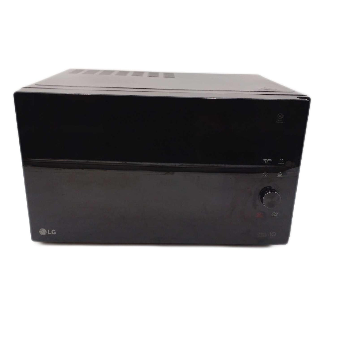 LG MH7265DPS Mikrowelle gebraucht mit Kratzern und fehlendem Tellerantrieb