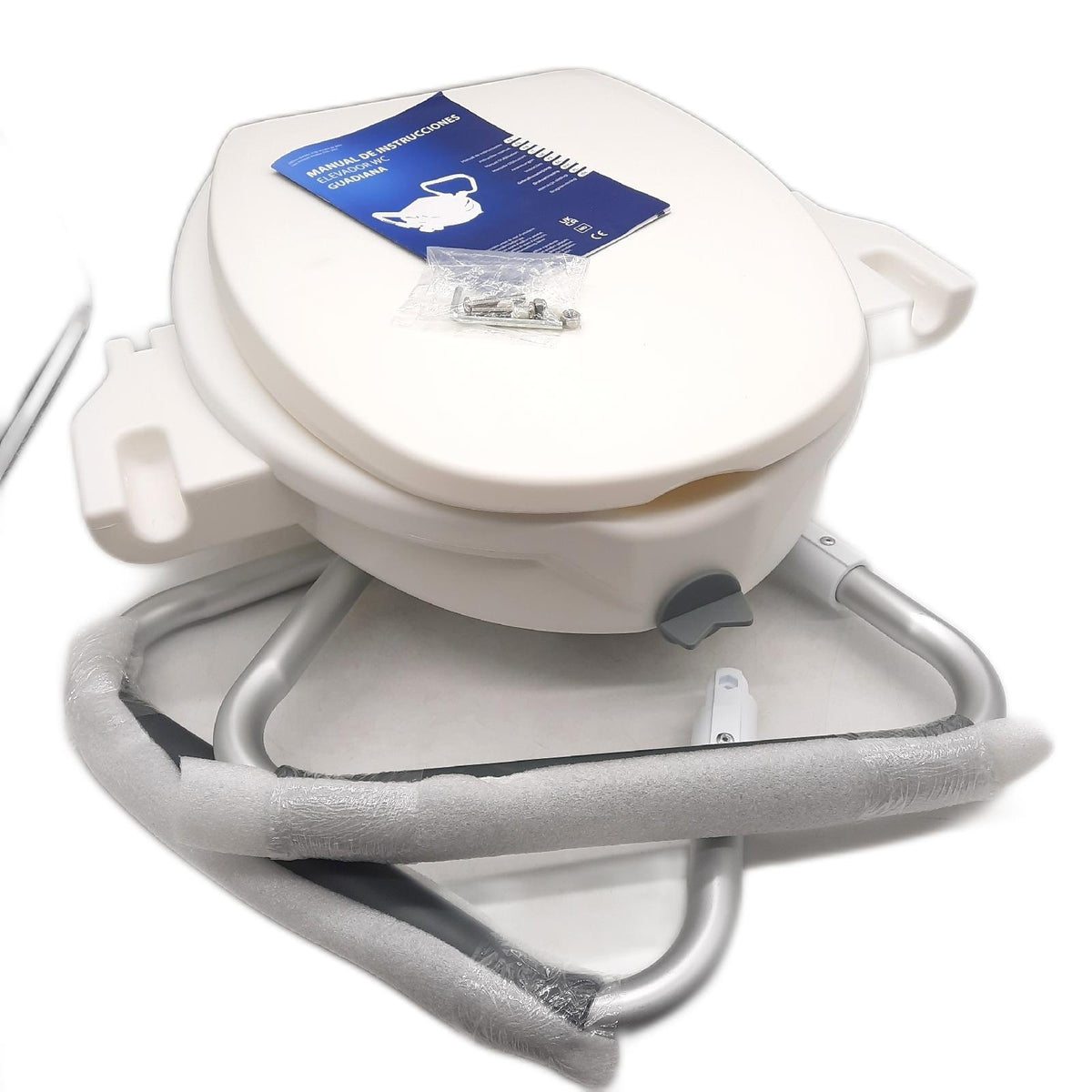 Mobiclinic Toilettensitzerhöhung Seniorenhilfen Guadiana WC Sitzerhöhung klapp