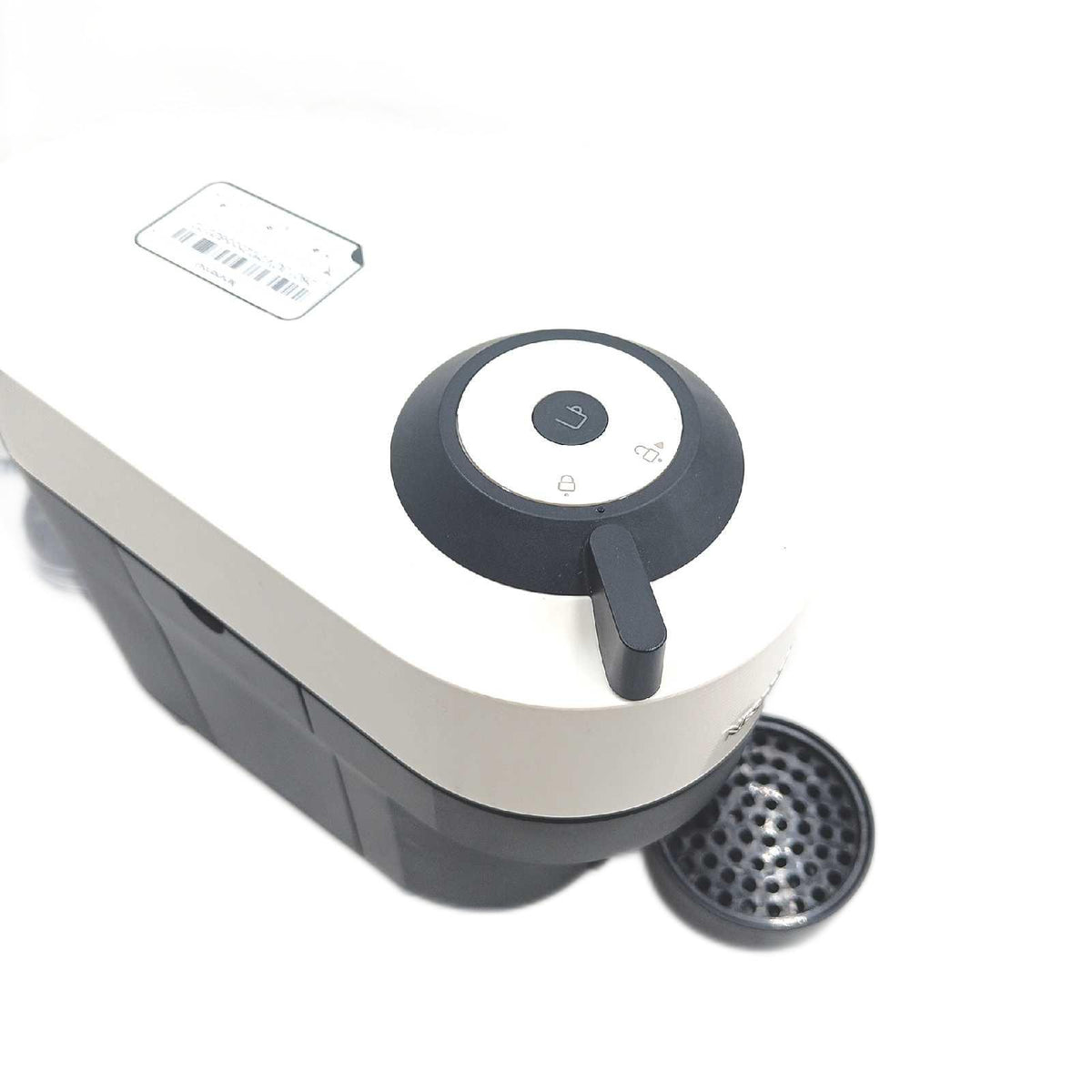 Nespresso Vertuo Pop XN9201K Kaffeekapselmaschine One Touch 4 Tassengroessen 560 ml Coconut White