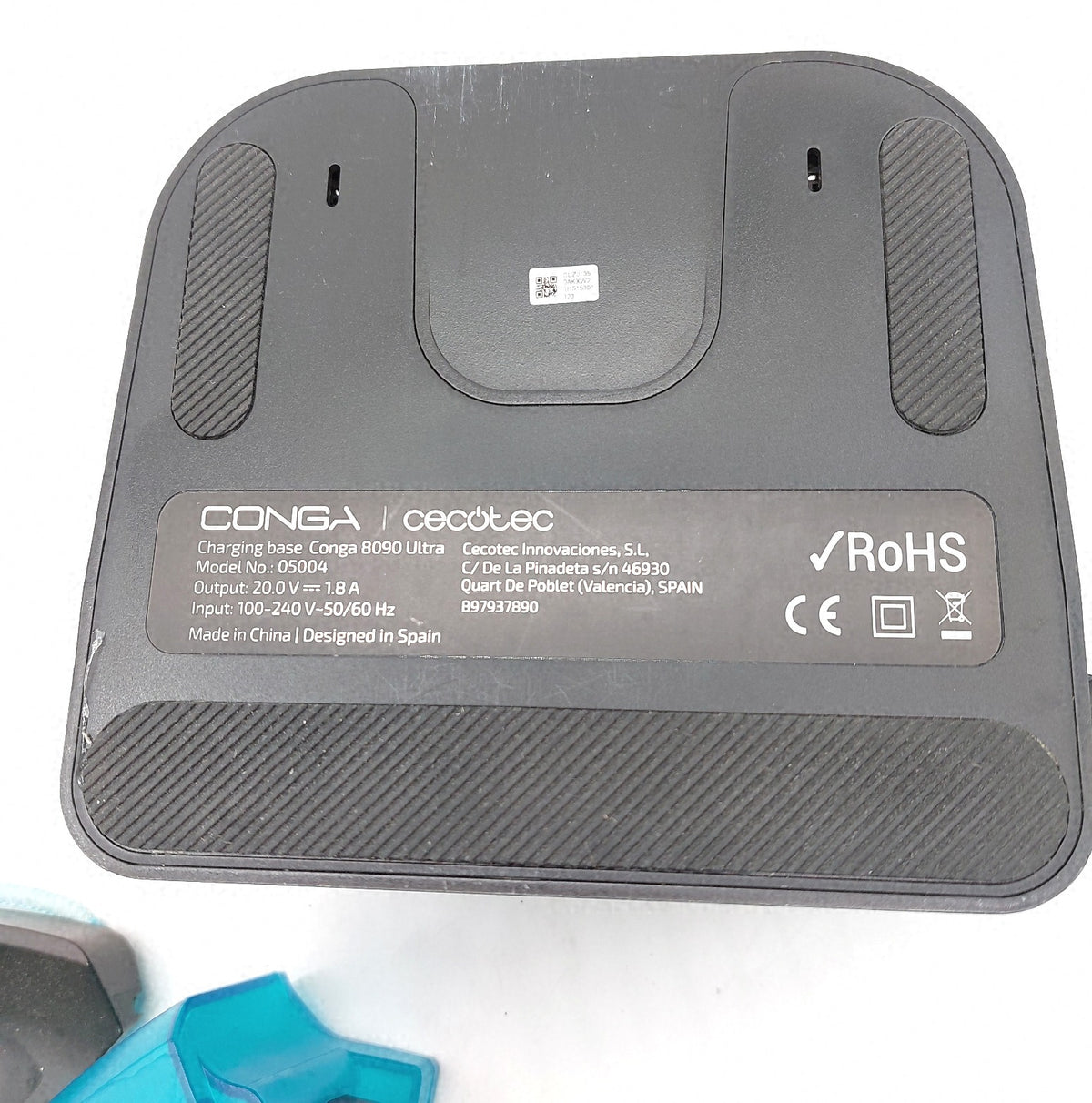 Cecotec Roboter Staubsauger Conga 8090 Ultra Lasertechnik Basisstation
