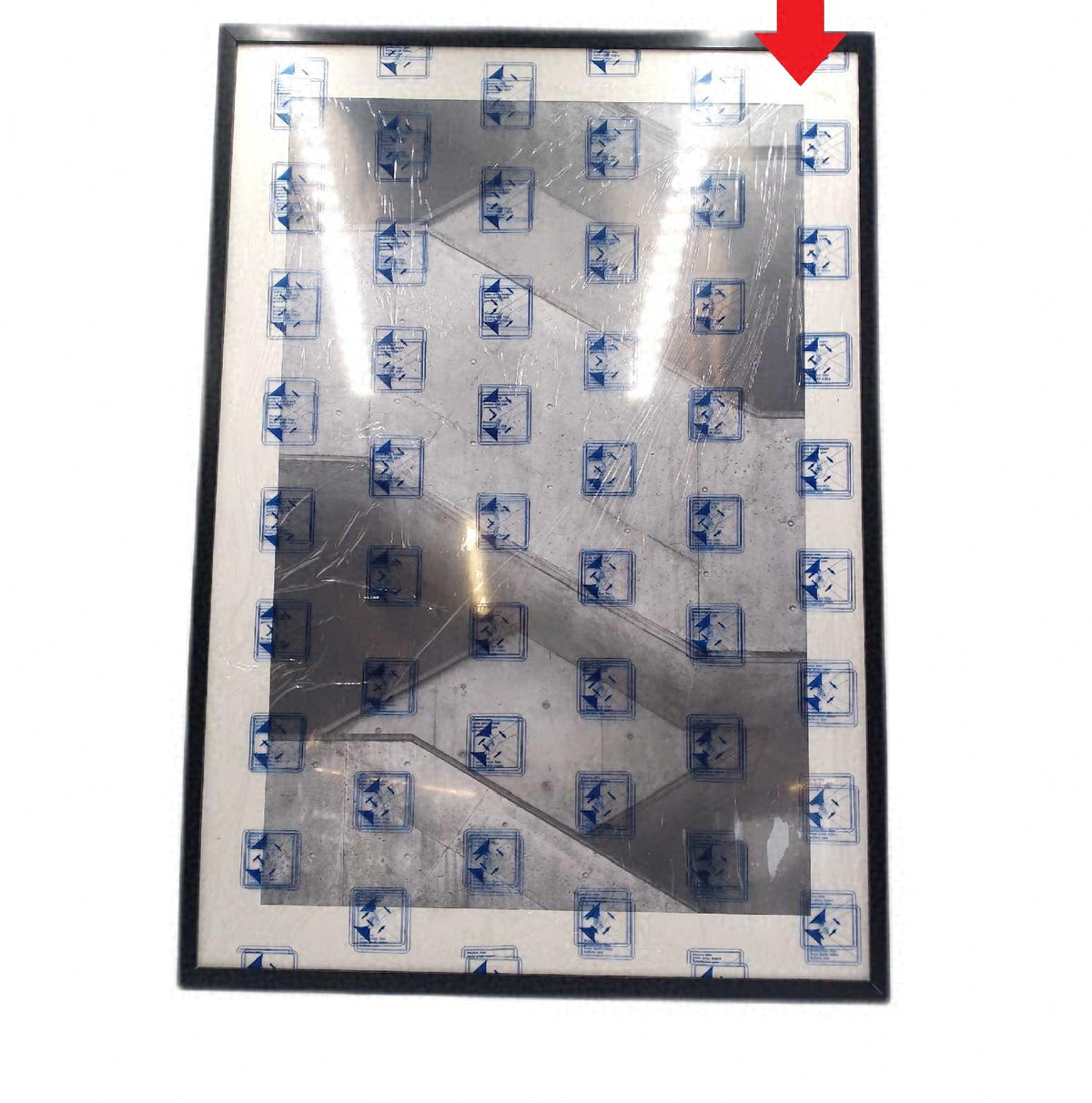 Americanflat Bilderrahmen 60x85 cm Schwarz Bilderrahmen 50x75 cm Spr