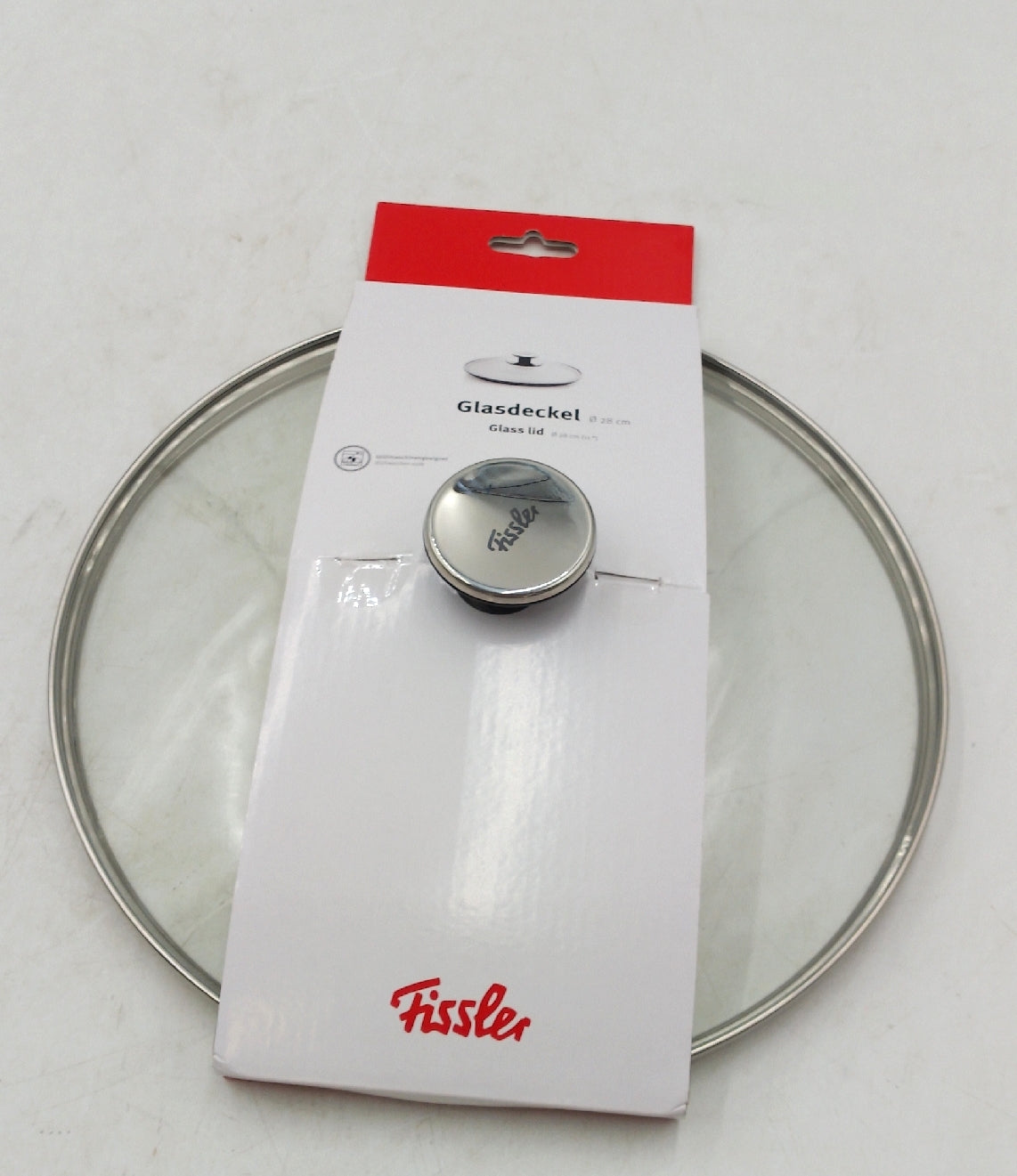 Fissler Glasdeckel Zubehör für Kochgeschirr Ersatzdeckel 28 cm Sichtkoch praktisch