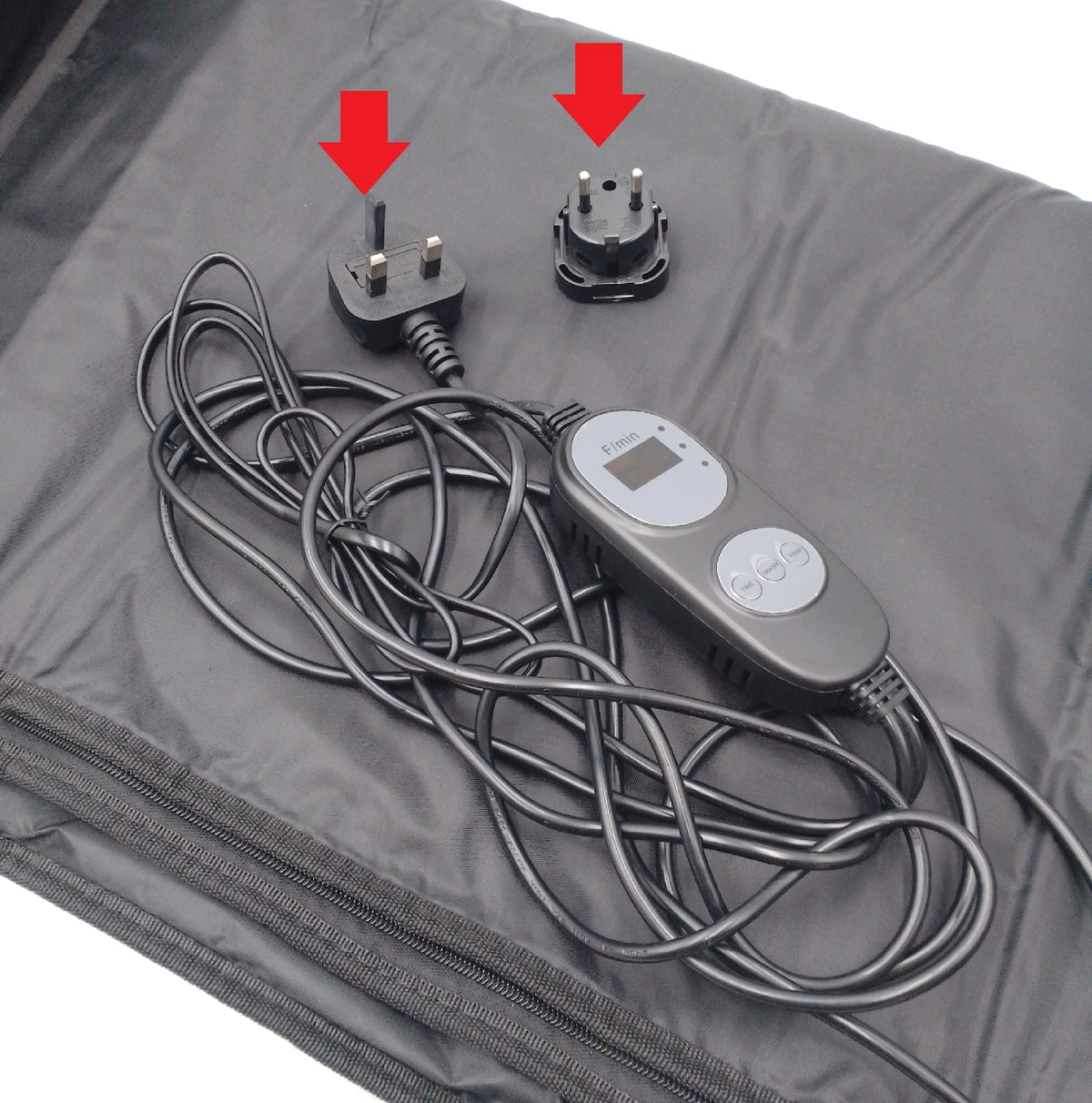 SptShapr Saunadecke zur Entgiftung und Entspannung Tragbare Sauna Infrarotdecke mit UK und EU Stecker