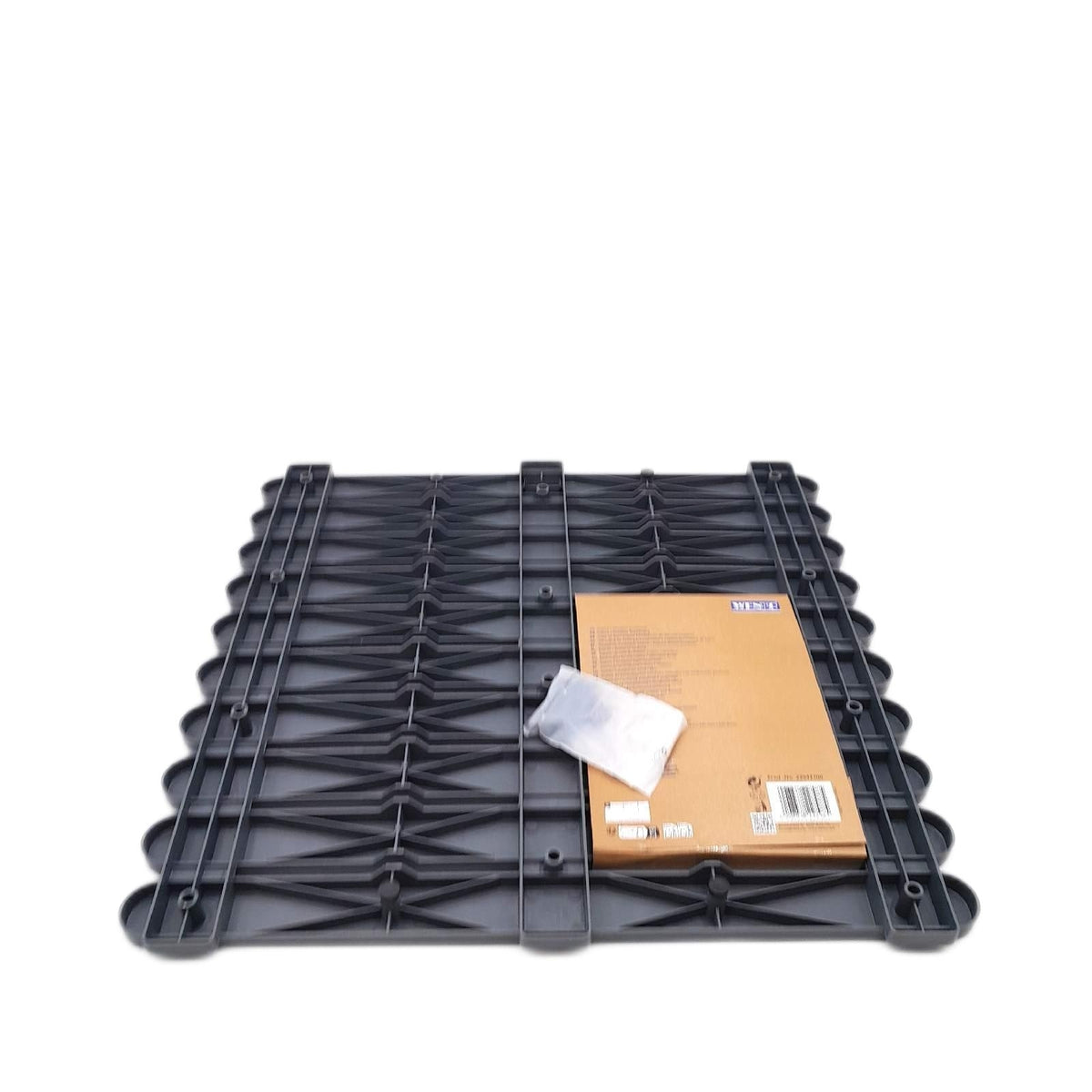 Wenko Duschmatte Badematte Indoor Outdoor Grau 55 x 55 cm r