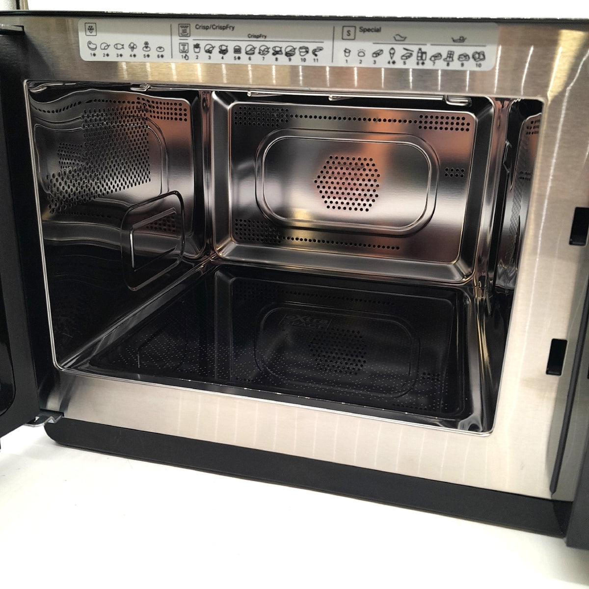 Bauknecht Mikrowelle Küchengeräte MF 258 B Extra Space Platzwunder
