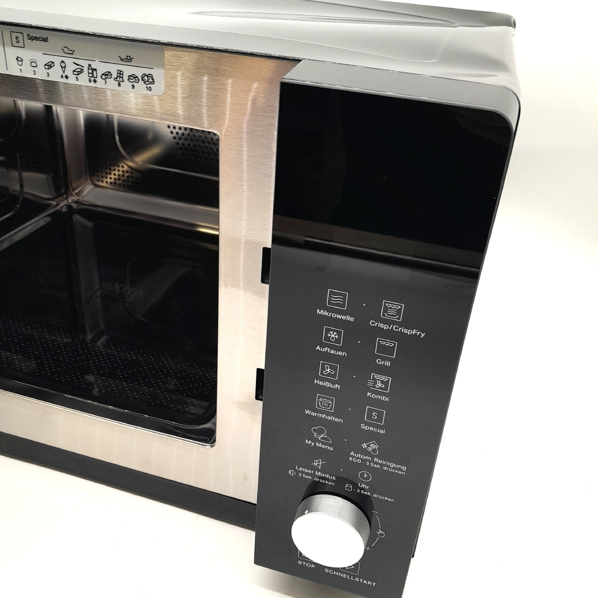 Bauknecht Mikrowelle Küchengeräte MF 258 B Extra Space Platzwunder