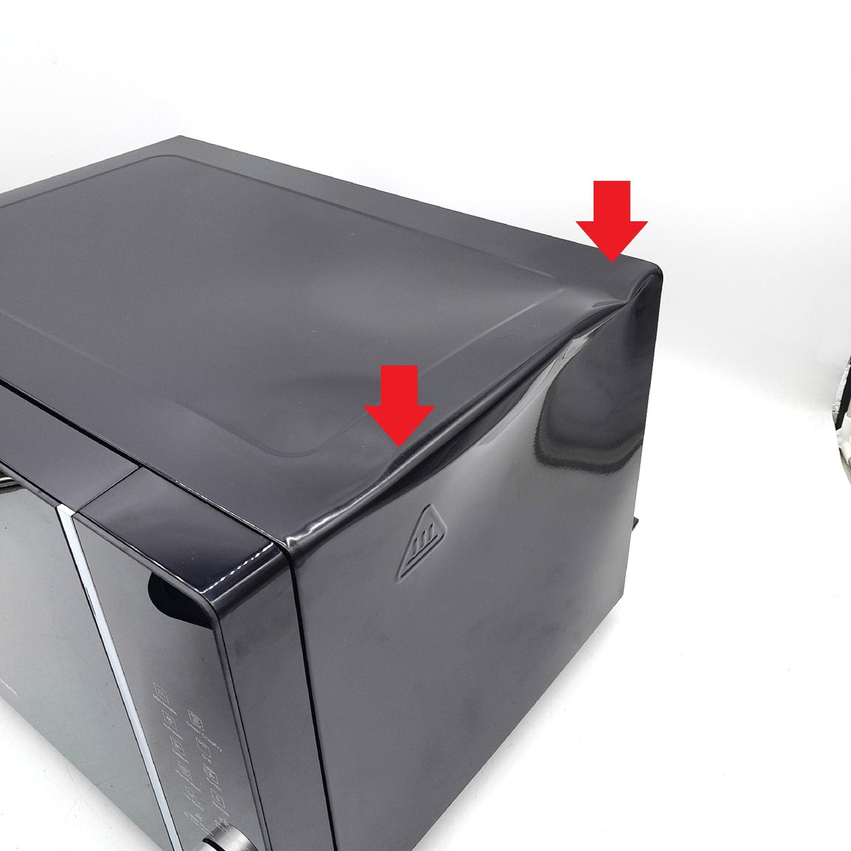 Bauknecht Mikrowelle Küchengeräte MF 258 B Extra Space Platzwunder