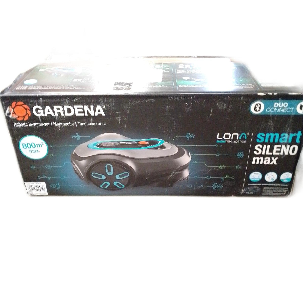 Gardena smart SILENO max Mähroboter Rasenflächen bis 800 m² leiser Betrieb App Steuerung