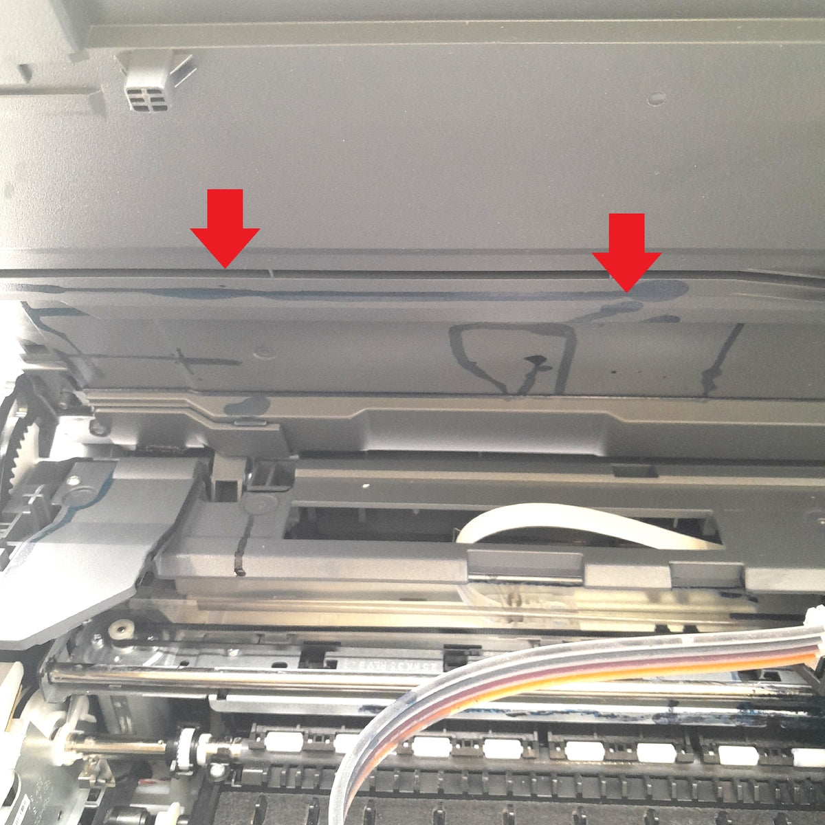 HP Smart Tank 7305 Multifunktionsdrucker funktionsfähig Tinte ausgelaufen