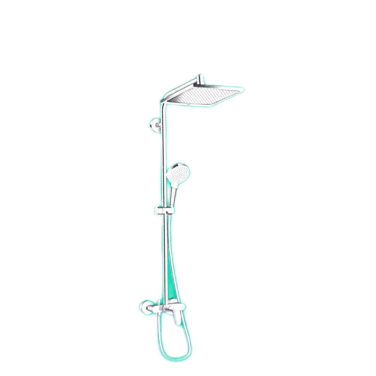 Hansgrohe Duschsystem Badezimmer Crometta E Regendusche 240 x 240 mm Wellness