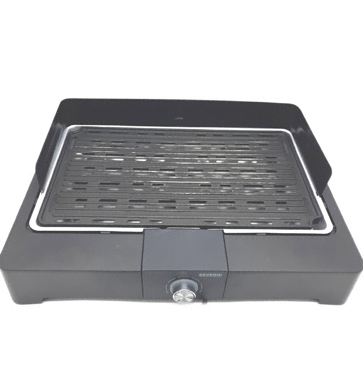 SEVERIN Tischgrill Aluminium-Grillplatte drinnen draußen Elektrogrill schnellem