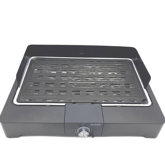 SEVERIN Tischgrill Aluminium-Grillplatte drinnen draußen Elektrogrill schnellem