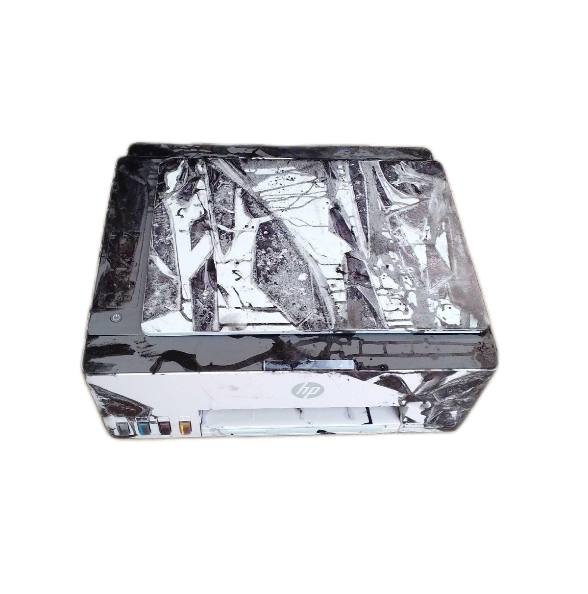 HP Multifunktionsdrucker Smart Tank 5108 Defekt schwarze Tinte ausgelaufen