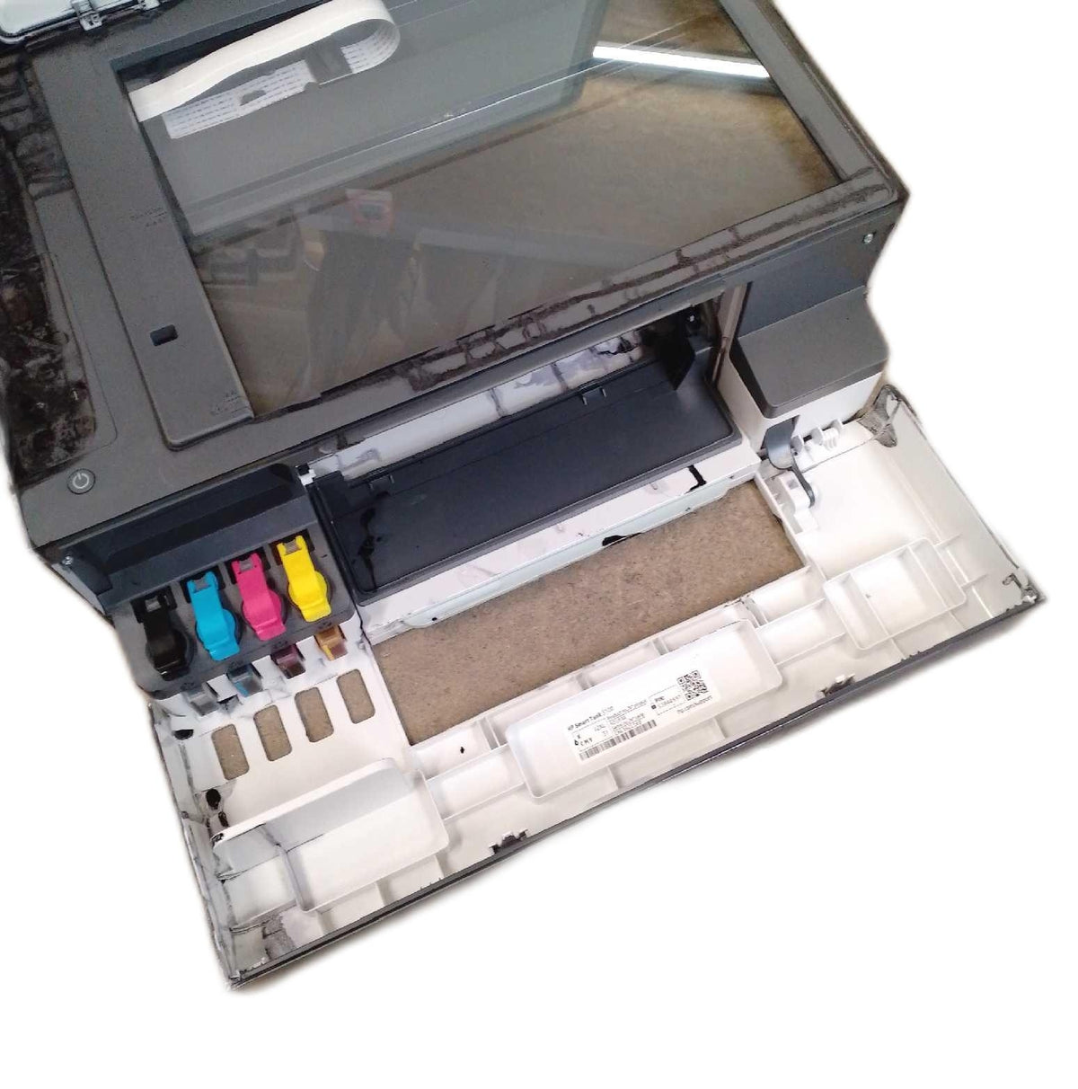 HP Multifunktionsdrucker Smart Tank 5108 Defekt schwarze Tinte ausgelaufen
