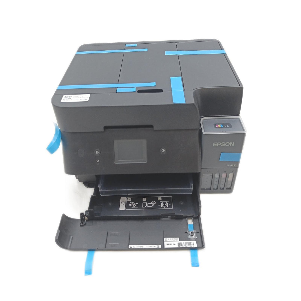 Epson EcoTank ET-4950 Tintentankdrucker fürs Das Home Office WLAN Ethernet A4