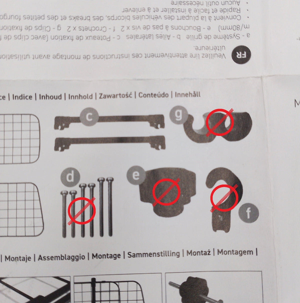 Sakura SS5259 Auto Sicherheitsbarriere fur Hunde unvollstandig fehlende Befestigungste