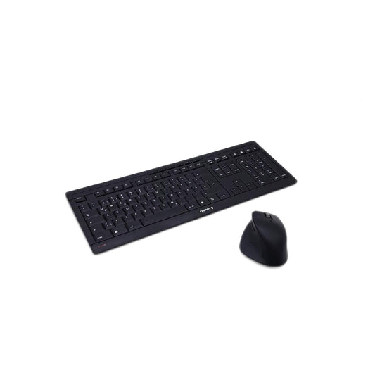 Cherry Stream Desktop Comfort Kabelloses TastaturMausSet Deutsches Layout PC Tastatur Maus Set