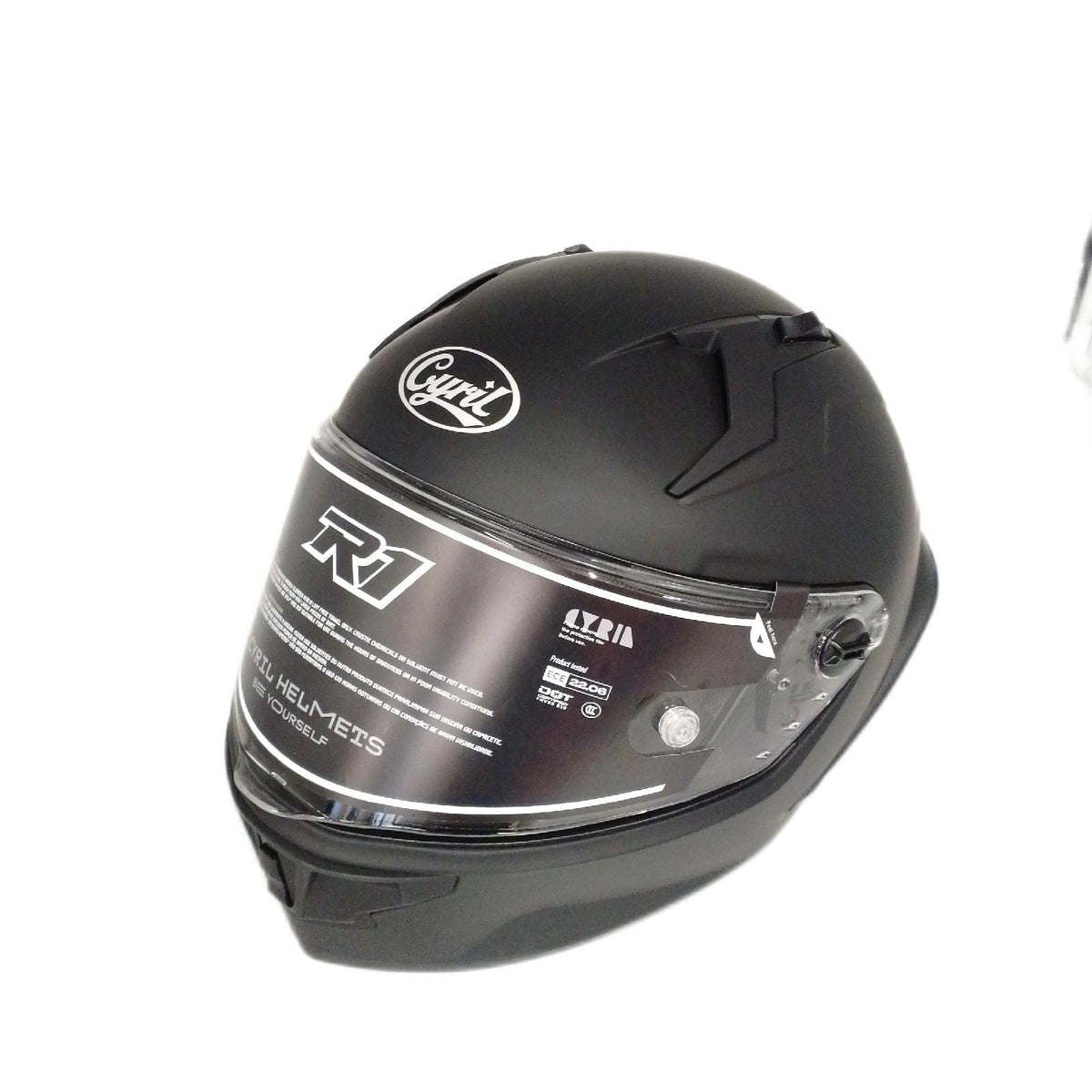 Integralhelm Motorradhelm Vollvisierhelm Erwachsene Schutzhelm getöntes Visier Sicherheit