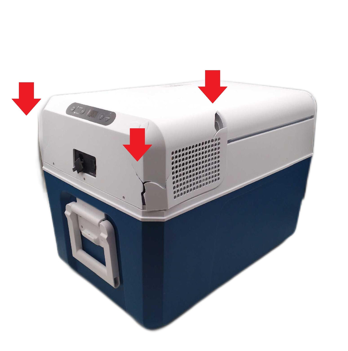 Mobicool Kühlbox Kühlgeräte MCF60 Kompressor Kühlung 58 Liter