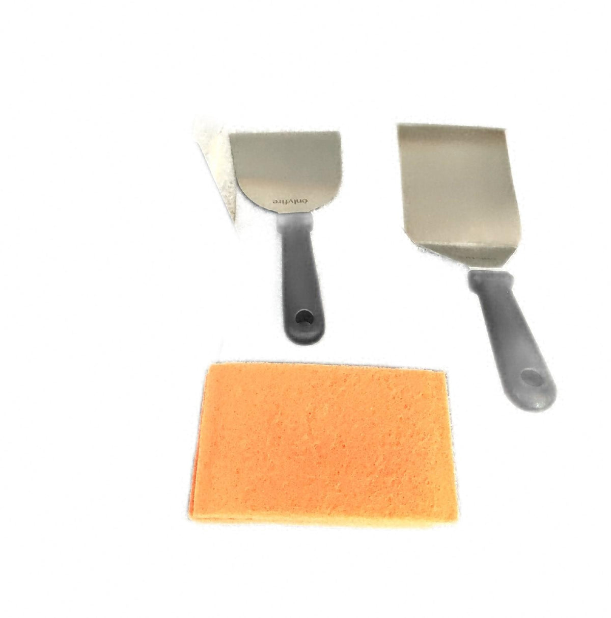 Onlyfire Plancha Grillplatte Set Edelstahl Grillplatte Gasgrill stark gebraucht BBQ Grillzubehör