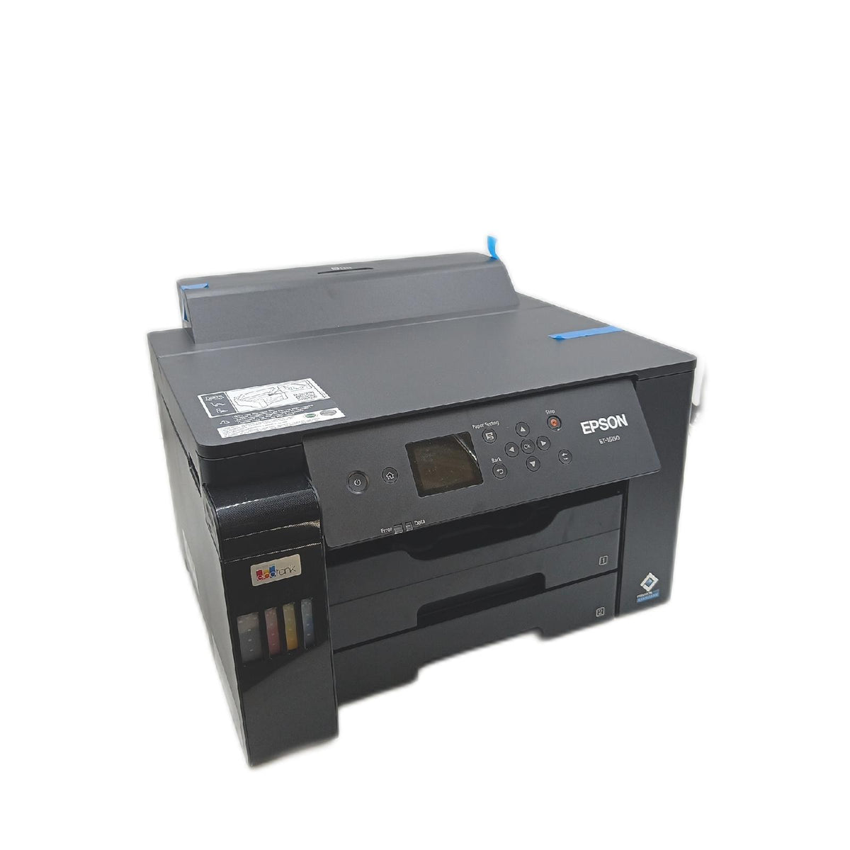 Epson EcoTank ET 16150 Tintentankdrucker halbe Tinte leichte Spuren