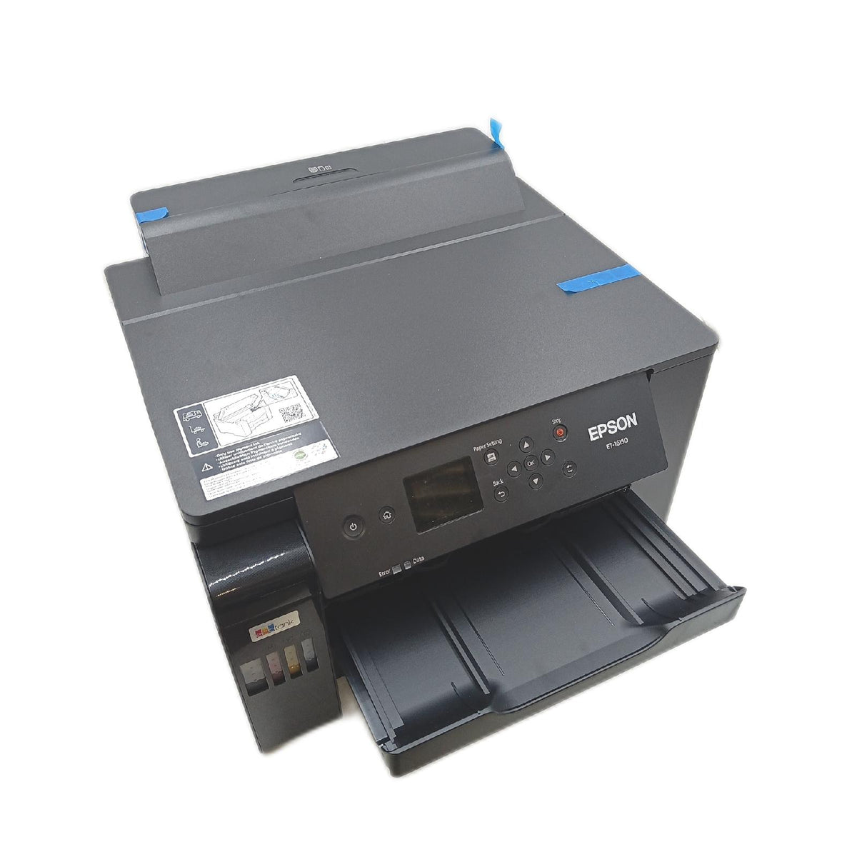 Epson EcoTank ET 16150 Tintentankdrucker halbe Tinte leichte Spuren