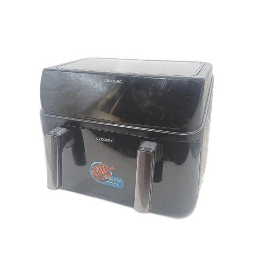 Cecotec Heissluftfritteuse ohne Oel 10L Grillplatte Grill Doppelte Gebrauchsspuren