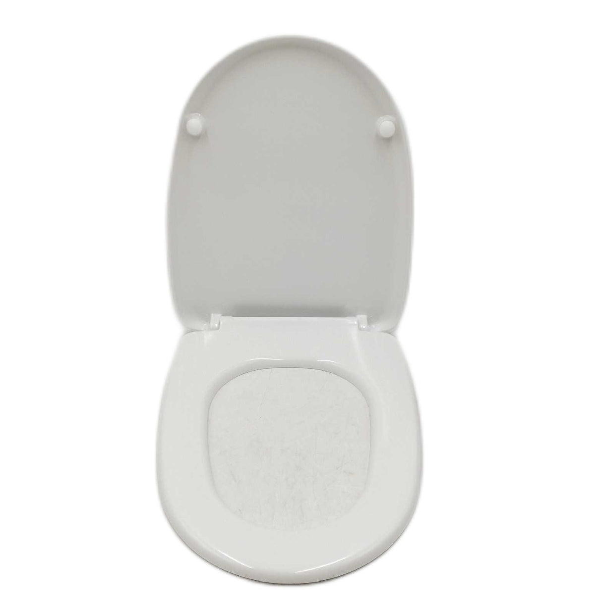 Gala Toilettensitz Badzubehör Metropol glatter fester Sitz für Toilette weiß
