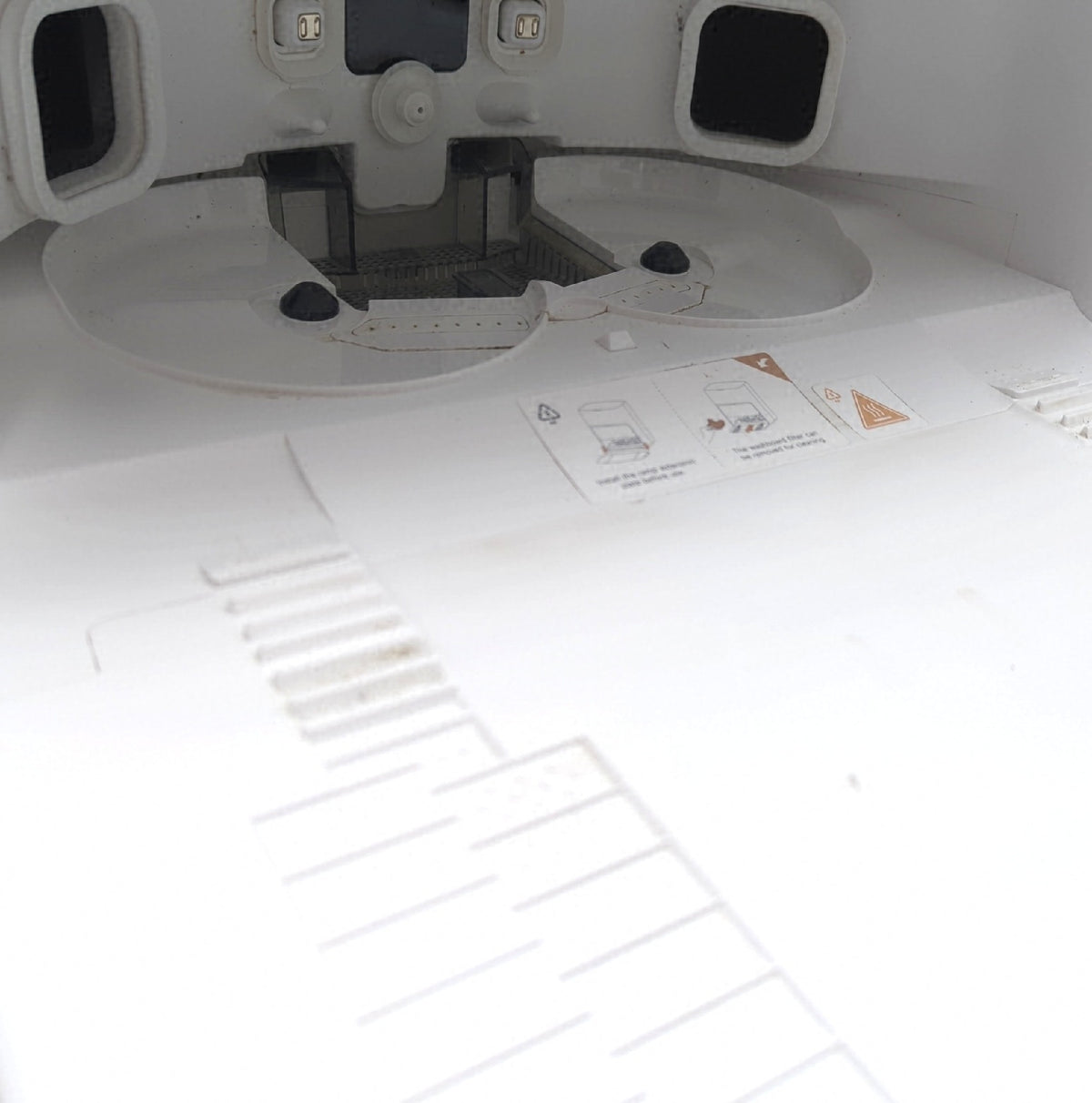 Mova P50 Pro Ultra Staubsaugerroboter Halterung Vorderrad def