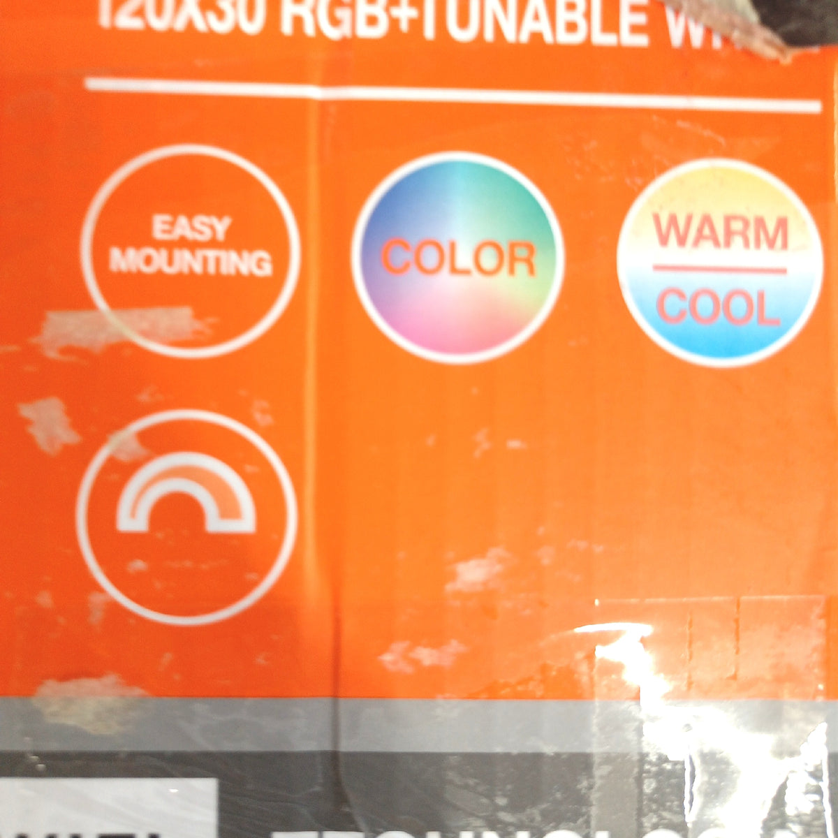 Ledvance LEDVANCE Deckenleuchte WiFi LED Panel 1200x300mm Lichtfarbe RGB Voice Control