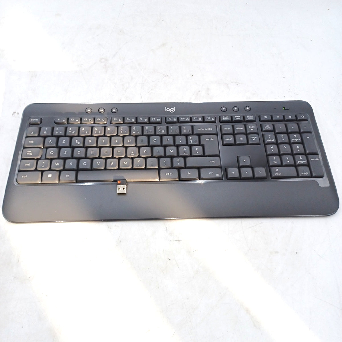 Logitech MK540 Advanced Kabellose Tastatur azerty französisch ohne Maus