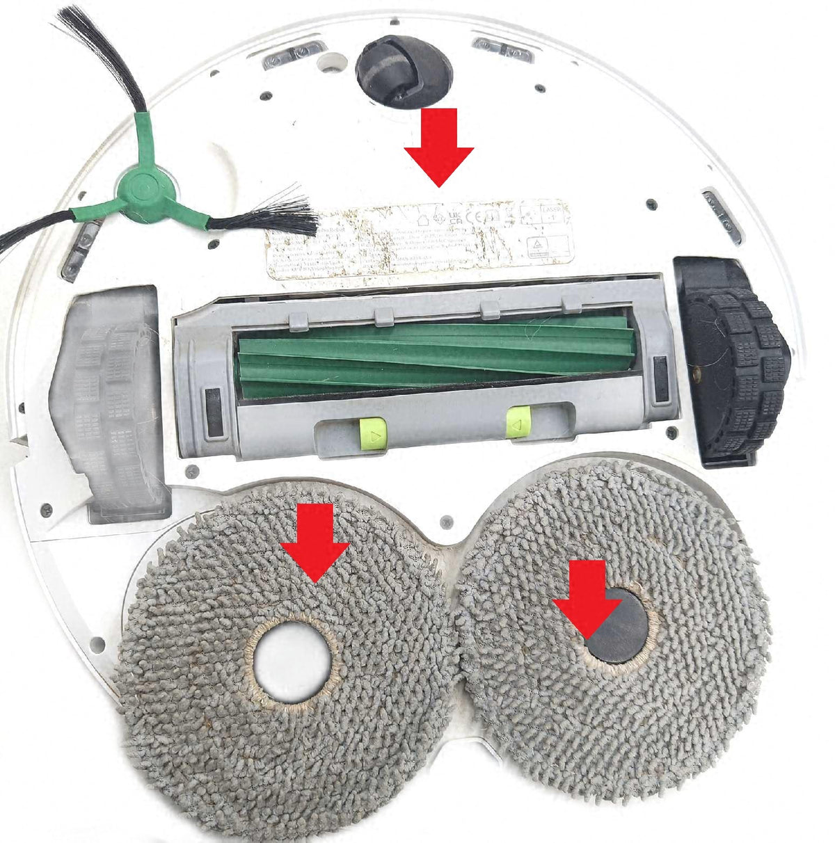 iRobot Roomba Plus 505 Combo Robot AutoWash Multifunktionsbasis Waschen - Defekt
