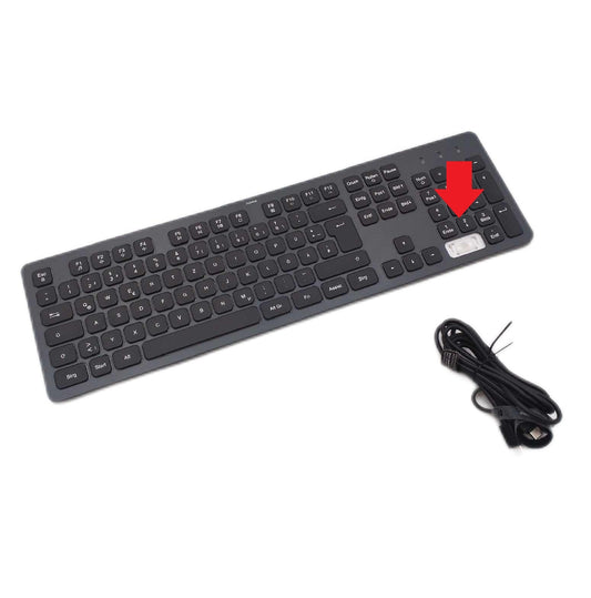 Hama Tastatur kabelgebunden USB beleuchtet Scissortasten Taste fehlt unwahrscheinlich