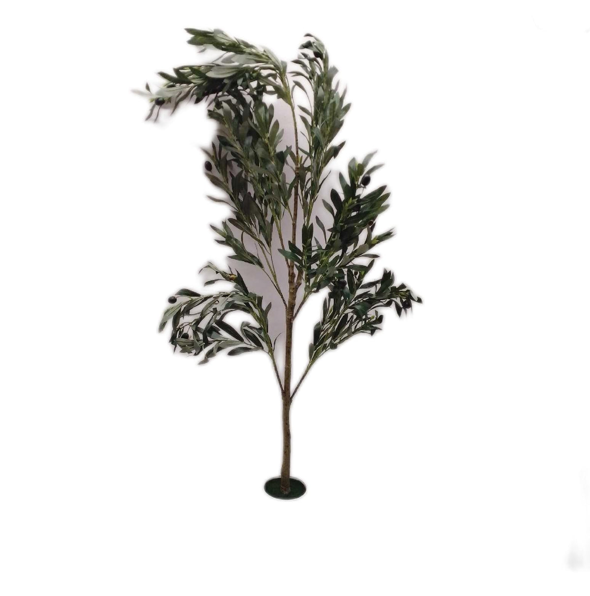 Alupssuc künstlicher Olivenbaum künstliche Pflanzen 150cm Deko Wohnzimmer